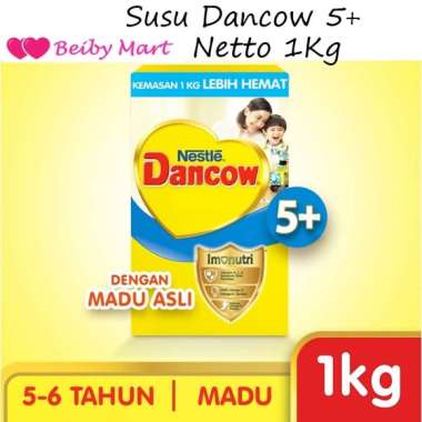 SUSU DANCOW 5+ RASA VANILA / MADU / COKLAT 1KG MADU