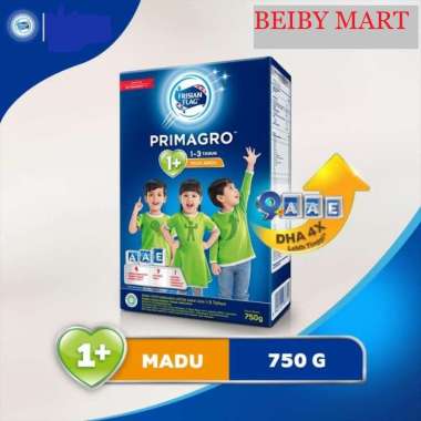 susu frisian flag primagro tahap 1+ dan 3+ rasa vanila madu 750gr 1+ vanila
