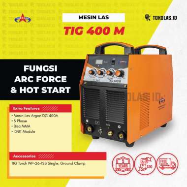 Mesin Travo Las Inverter Daesung TIG ARGON TIG 400 M TIG400 TIG-400