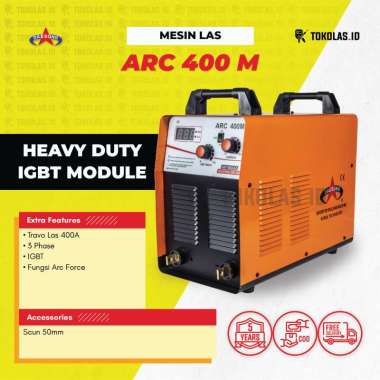 Mesin Travo Las Inverter Daesung MMA ARC 400 M ARC400 ARC-400