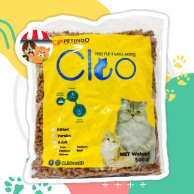 Cleo Persian Repack 500gr Dry Cat Food Makanan Kucing Persia