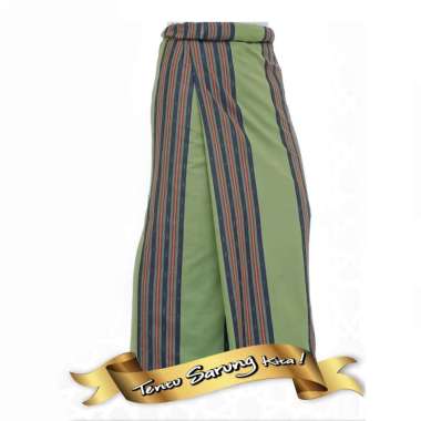 Wadimor Sarung Tenun Motif Manik Manik KUNING