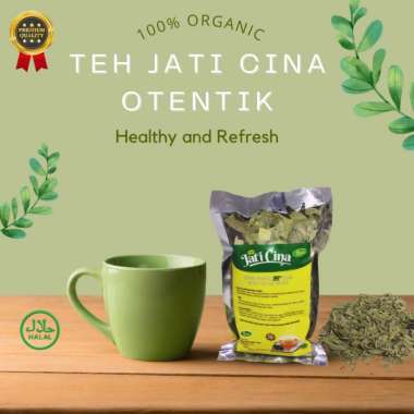 Teh Daun jati cina otentik 70gr,teh,jati cina,daun jati cina,diet