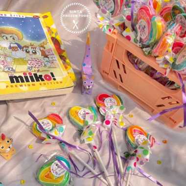 Permen lolipop (lolipop candy) LOVE/ULIR-PANJANG/BULAT,sovenir,permen