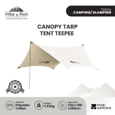 Mobi Garden Tenda Kanopi NX21661015 Canopy Tarp MG Teepee Tent