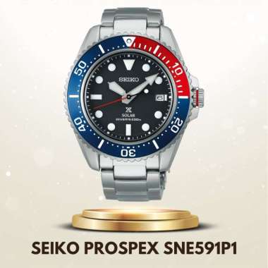 Seiko SNE591P1 - Jam Tangan Pria Seiko Prospex Solar Original