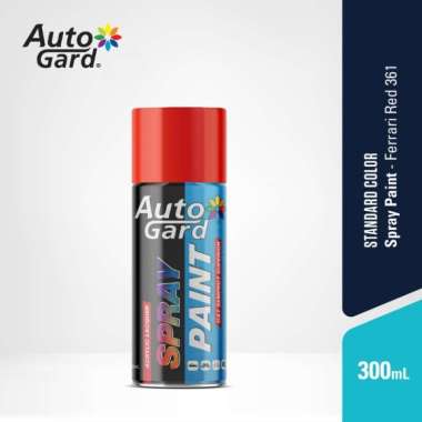 AutoGard Ferari Red AG-361 Cat Semprot Akrilik Glossy Mobil Motor Helm Graffiti Vas Bunga Pot Tanama