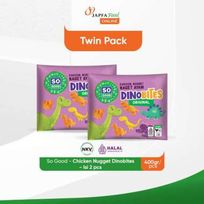 So Good Chicken Nugget / Naget Ayam Dinobites 400gr - Isi 2 pack