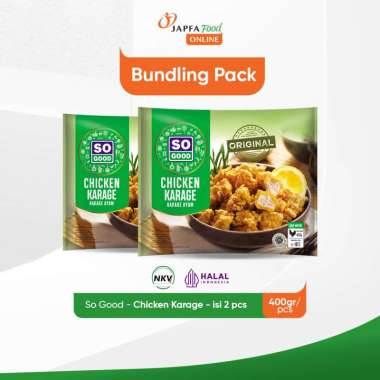So Good Chicken Karage / Karage Ayam 400gr - Isi 2 pack