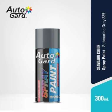 AutoGard Submarine Grey AG-335 Cat Semprot Akrilik Mobil Motor Helm Graffiti Vas Bunga Pot Tanaman K