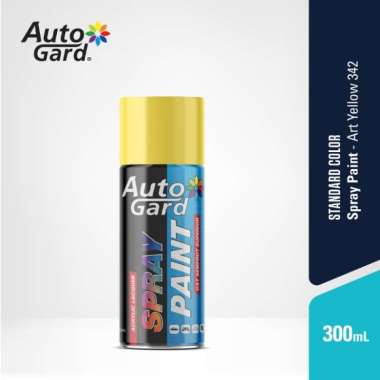 AutoGard Art Yellow AG-342 Cat Semprot Akrilik Mobil Motor Helm Graffiti Vas Bunga Pot Tanaman Kursi