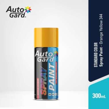 AutoGard Orange Yellow AG-344 Cat Semprot Akrilik Mobil Motor HelmGrafitti