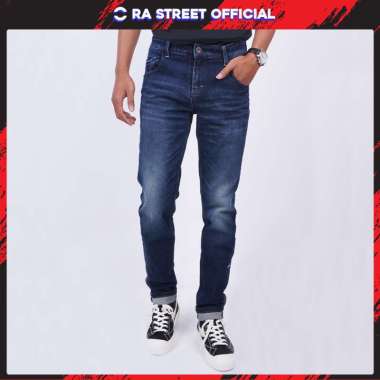 CELANA JEANS PRIA Seamus Dark Blue RA STREET 28