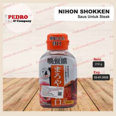 Nihon shokken steak saus bansankan yakiniku amakuti 210 gram jepa