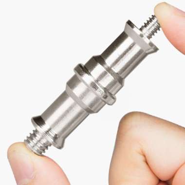 COSTA Spigot Screw 1/4 to 3/8 Male Adapter / Converter Light Stand Metal Alumunium