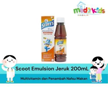 Scott Emulsion Jeruk 200ml