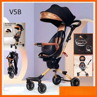 STROLER BAYI MURAH BAOBAOHAO V5B MAGIC STROLLER CABIN SIZE KERETA DORONG BAYI MAGIC STROLLER V5B FC