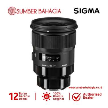 Sumber Bahagia - Sigma 24mm f/1.4 DG HSM For NIKON Lensa FOR NIKON DG HSM
