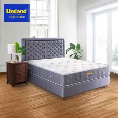 Uniland Springbed Rivera Brilliant Firmtop Spring Bed Full Set 160 x 200 White