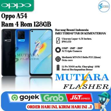 Oppo A54 Ram 4 Rom 128GB blue