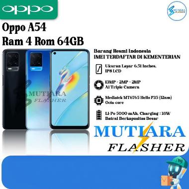 Oppo A54 Ram 4 Rom 64GB blue