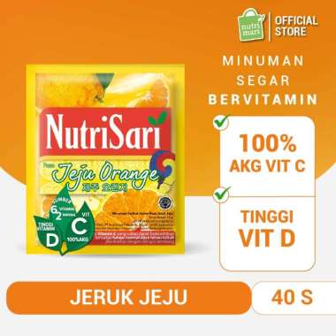 NutriSari Jeruk Jeju 40 Sachet - Minuman Buah Vitamin C