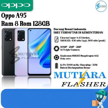Oppo A95 Ram 8 Rom 128GB Hitam
