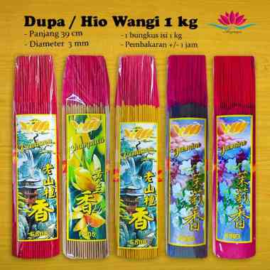 Dupa Wangi / Hio Wangi / Dupa Sembahyang isi 1 kg Cendana Merah