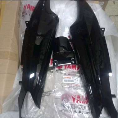 COVER BODY MIO KARBU MIO SMILE MIO SPORTY HITAM asli yamaha