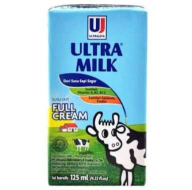 ULTRA Susu UHT / Susu Ultra Mimi Kids 125ml (1 Karton) UHT Full Cream