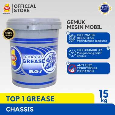 Gemuk TOP 1 GREASE CHASSIS 15 Kg - Honda - Suzuki - Toyota
