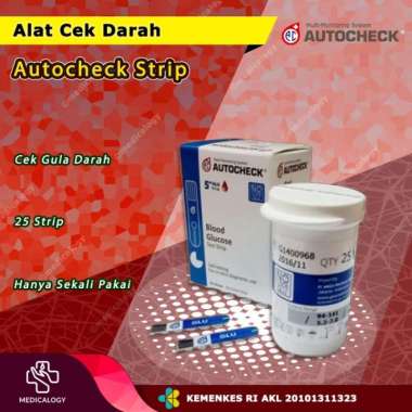 AutoCheck Strip Alat Cek Gula Darah