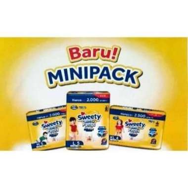 popok sweety mini pack ukuran L