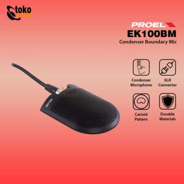 Proel Eikon EK100BM Professional Condenser Boundary Micropone