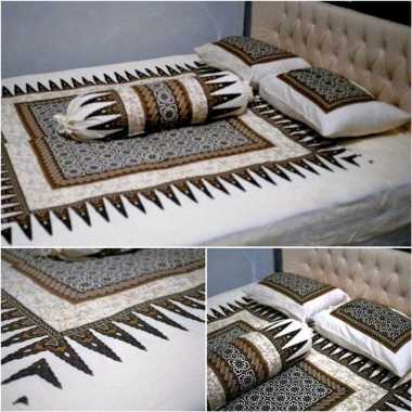 BATIK PEKALONGAN SNOEBEL KAUSAR COVER BED BATIK SET SPREI 200 x 200