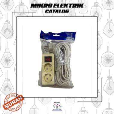 Stopkontak Cahaya + Kabel 5 Lb 10m