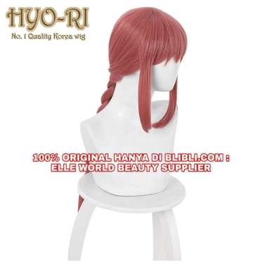 READY STOCK STYLED - WIG MAKIMA WIG COSPLAY ANIME CHAINSAW MAN WIG COSPLAY ANIME CHAINSAWMAN WIG WAN