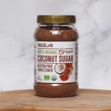 Mezzaluna Organic BROWN Coconut Sugar Gula Kelapa Organik Brown [300 g]