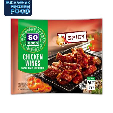 SO GOOD Chicken Wings Spicy 400gr