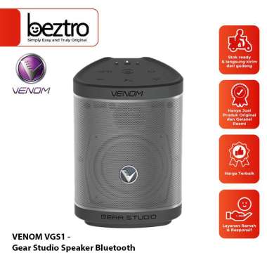Venom VGS1 – Gear Studio Speaker Bluetooth Wireless Audio Portable | Super Bass