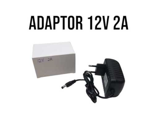 Adaptor 12 volt / 2 ampere
