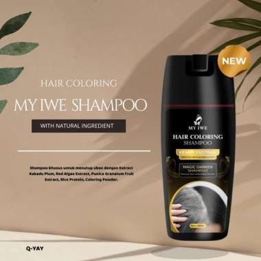 my iwe shampo coloring black 100ml