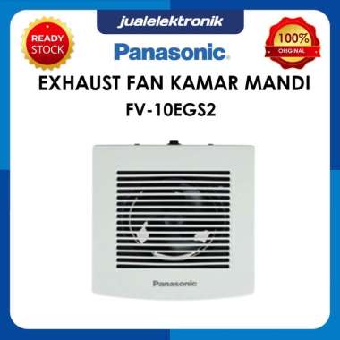 Panasonic FV10EGS2 – Exhaust Fan Kamar Mandi 4 inch Kipas Angin Hisap FV-10-EGS2
