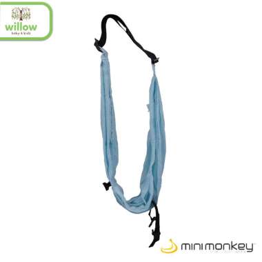 Mini Monkey Mini Sling Mesh Sky Blue