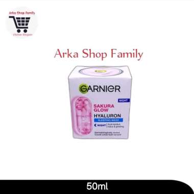 GARNIER Sakura Glow Night Cream Krim Malam 50ml