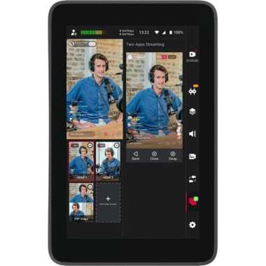 YoloLiv YoloBox Ultra Multi-Camera Live Streaming Switcher Monitor BLACK