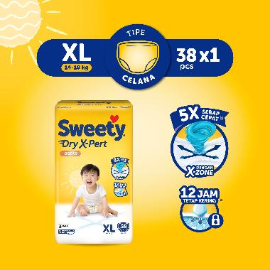 Promo Harga Sweety Bronze Pants Dry X-Pert XL38 38 pcs - Blibli