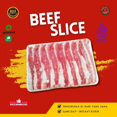 Daging Sapi Slice Yoshinoya Premium 500gr | Beef Slice Import US Shortplate | Slice Beef Yoshinoya | Beef Slice BBQ 500gr ayam slice 500gr