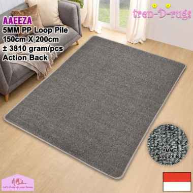 Tren-D-rugs Karpet polypropylene permadani bulu alas lantai ruang tamu kamar tidur modern minimalis 