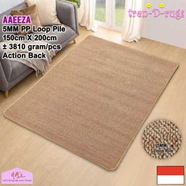 Tren-D-rugs Karpet polypropylene permadani bulu alas lantai ruang tamu kamar tidur modern minimalis 
